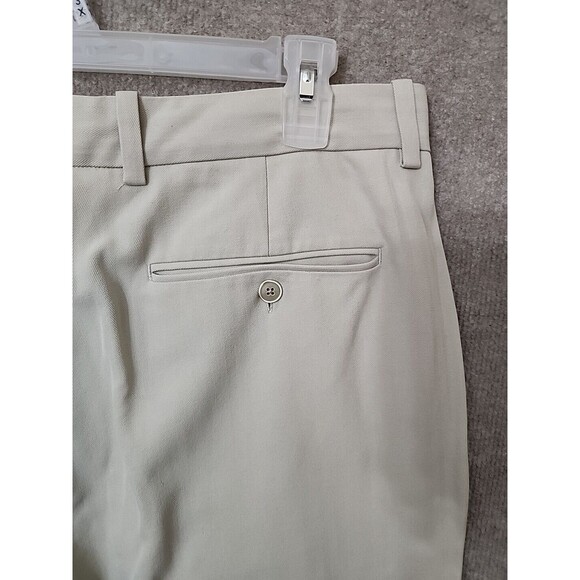 Tommy Bahama Pants Mens 35x32 Beige Silk Cotton Vacation Beach - Picture 5 of 9